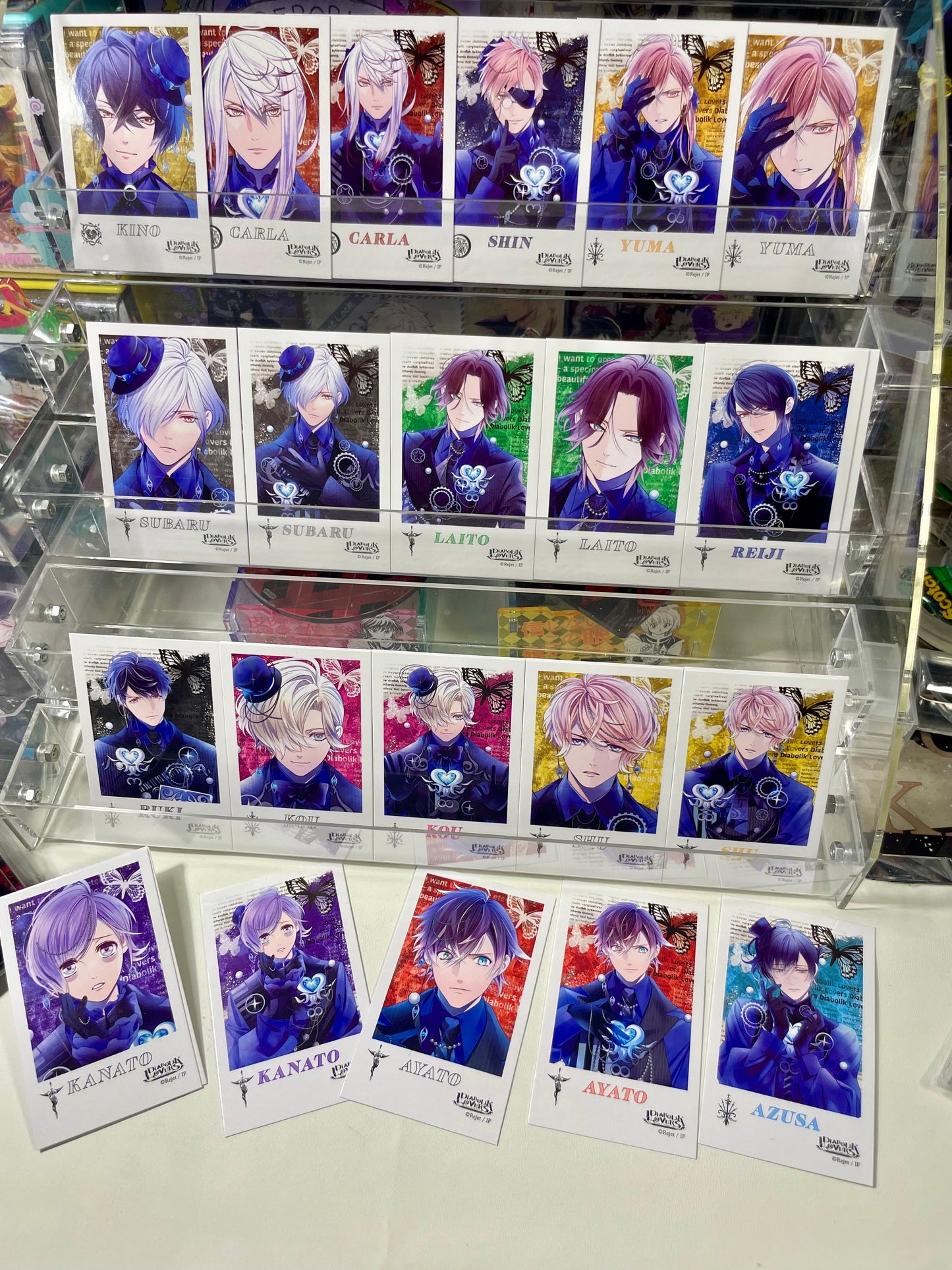 Diabolik Lovers - Secret Display - Pashakore - Heart Shaped Can Badge