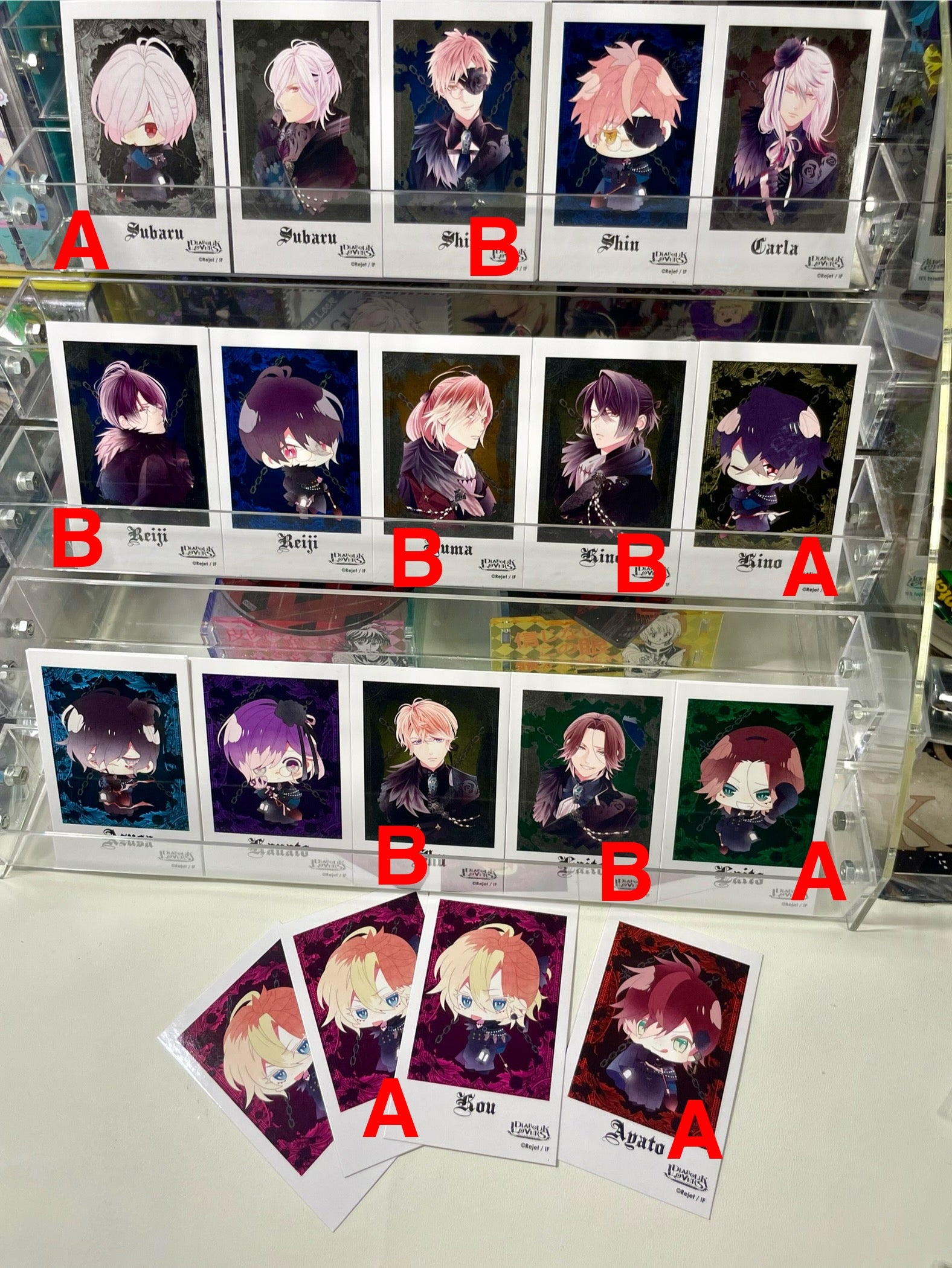 Diabolik Lovers - Fetters of Graveyard - Acrylic Photo Card