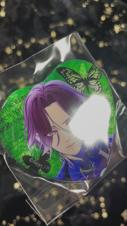 Diabolik Lovers - Secret Display - Pashakore - Heart Shaped Can Badge