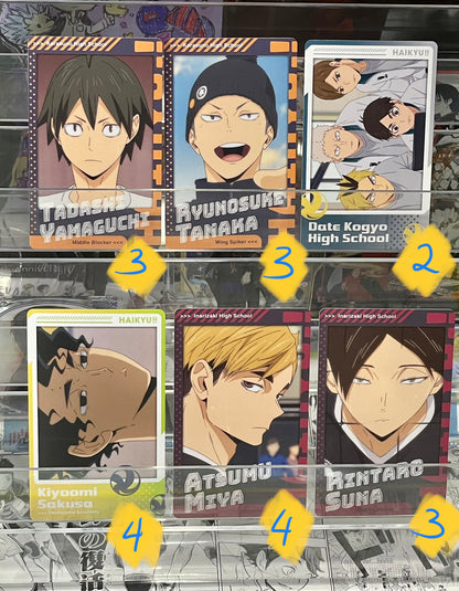 Haikyuu - Cards