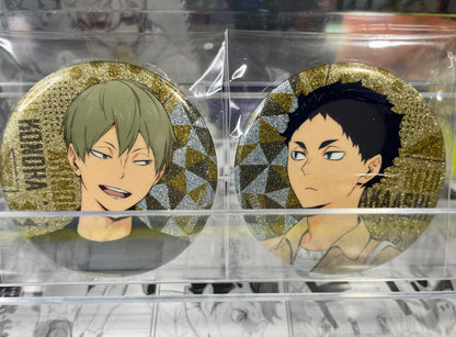 Haikyuu - Day Off Glitter Can Badge (56mm)