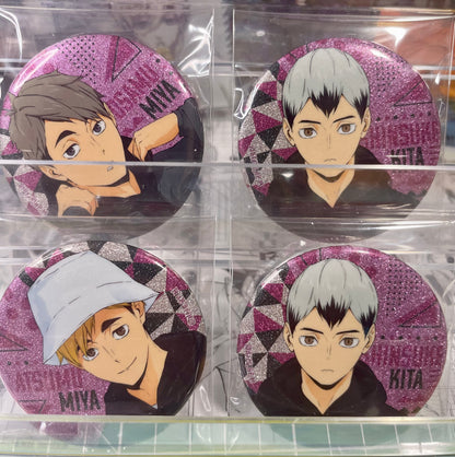 Haikyuu - Day Off Glitter Can Badge (56mm)