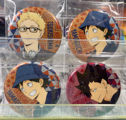 Haikyuu - Day Off Glitter Can Badge (56mm)